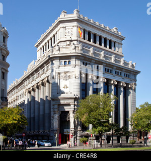 Sitz des spanischen Kulturinstituts Instituto Cervantes in Madrid, Spanien, Europa Stockfoto