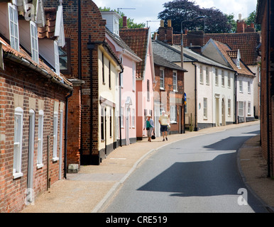 Historische Gebäude in Northgate, Beccles, Suffolk, England Stockfoto