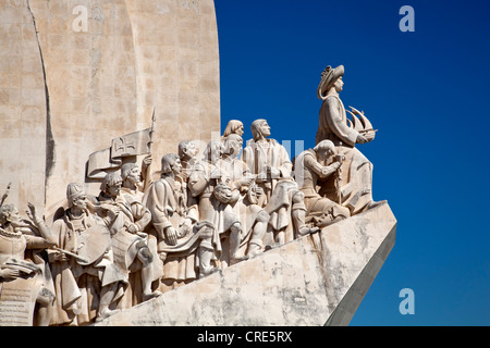 Padrão Dos Descobrimentos, Denkmal für die Entdecker zu Ehren Heinrichs des Seefahrers und der portugiesischen Entdeckungen Stockfoto