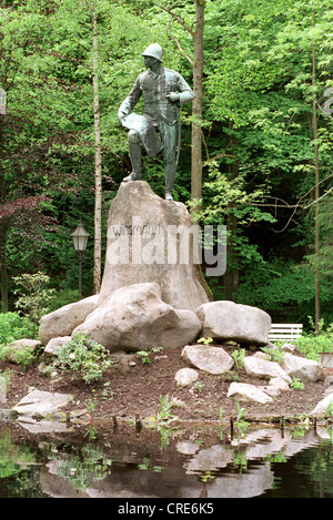 Denkmal-Explorer Hermann von Wissmann, Bad Lauterberg, Deutschland Stockfoto