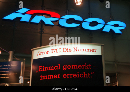 Logo, Schild, Wappen der Telefon-Netzbetreiber ARCOR Mannesmann Telecommunications Stockfoto