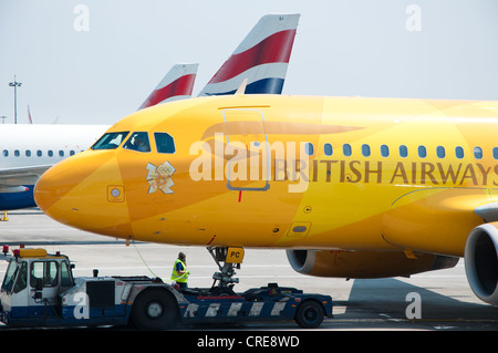 British Airways Firefly Airbus A319 Stockfoto