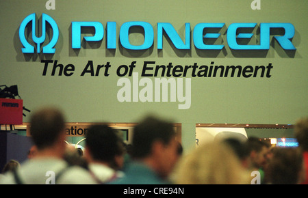 Installation auf dem Pioneer-Stand auf der IFA, Berlin, Deutschland Stockfoto