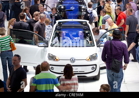 Volkswagen, VW up, 64. Internationalen Automobilausstellung, IAA 2011, Frankfurt Am Main, Hessen, Deutschland, Europa Stockfoto