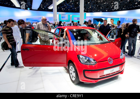Volkswagen, VW up, 64. Internationalen Automobilausstellung, IAA 2011, Frankfurt Am Main, Hessen, Deutschland, Europa Stockfoto