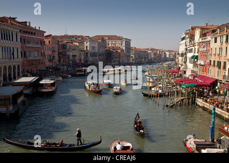 Vnice: Blick von der Rialto-Brücke Stockfoto