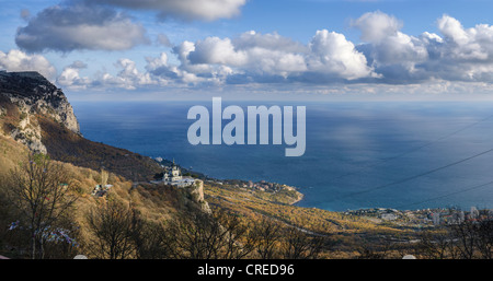 Foros Kirche der Auferstehung Christi, Krim, Russland Stockfoto