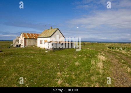 Verlassenen Bauernhof, Island, Nordeuropa, PublicGround Stockfoto