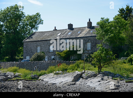 Browns Häuser. Jenny braun Punkt Silverdale, Lancashire, England, Vereinigtes Königreich, Europa. Stockfoto