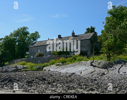 Browns Häuser. Jenny braun Punkt Silverdale, Lancashire, England, Vereinigtes Königreich, Europa. Stockfoto