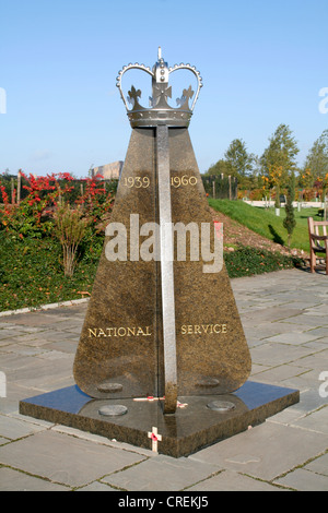 Wehrdienst Memorial National Memorial Arboretum Alrewas, Staffordshire England UK Stockfoto