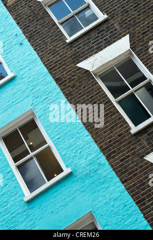 Farbige Gebäude. Carnaby Street, London, England
