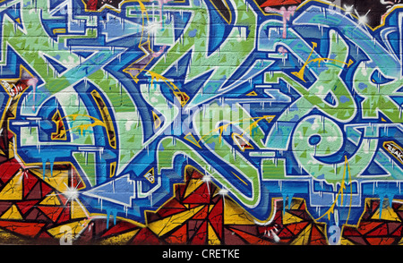 Urban Graffiti, Freiheit Lane. Dublin 8, Irland Stockfoto