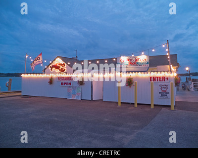 Mürrisch Jerrys dienen selbst restaurant Stockfoto