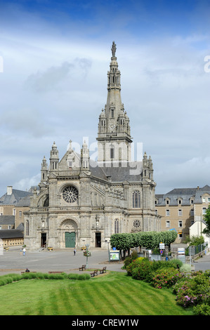 Sainte-Anne-d ' Auray Basilika Morbihan Bretagne im Nordwesten Frankreichs. Stockfoto