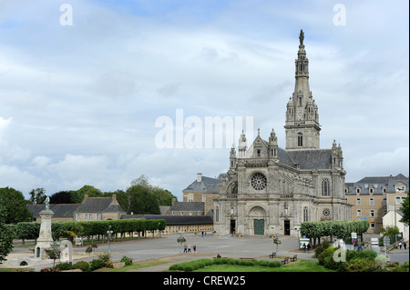 Sainte-Anne-d ' Auray Morbihan Bretagne im Nordwesten Frankreichs. Stockfoto