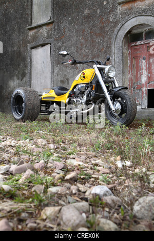 Benutzerdefinierte baute Honda basierte trike Stockfoto