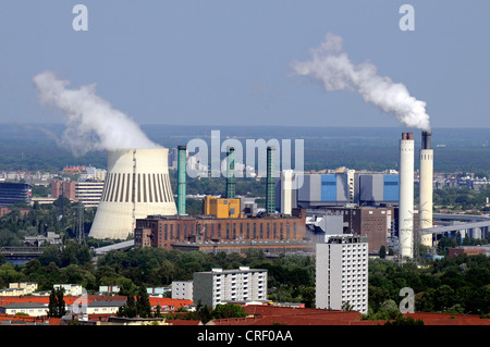 Reuter befeuerten Kohle Kraftwerk, Deutschland, Berlin Stockfoto