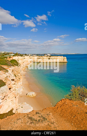 Praia Nova, Armacao de Pera, Portugal, Algarve Stockfoto