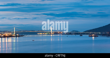 Thuan Phuoc Brücke Stockfoto