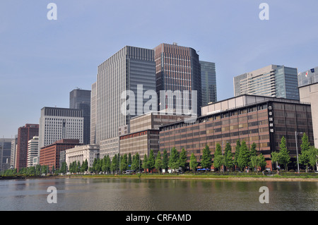 Geschäft Bezirk Marunouchi, Tokio, Japan, Asien Stockfoto