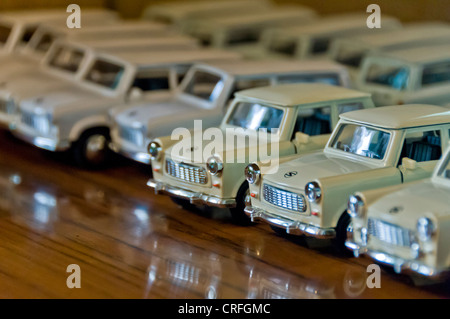Trabant Modellautos, Berlin Stockfoto