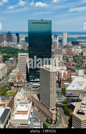 Skyline von Boston, Massachusetts, New England, USA - 2008 Stockfoto