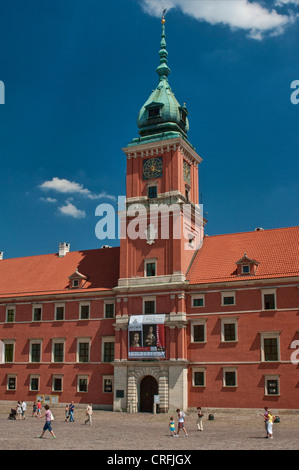 Königsschloss in Warschau, Polen Stockfoto