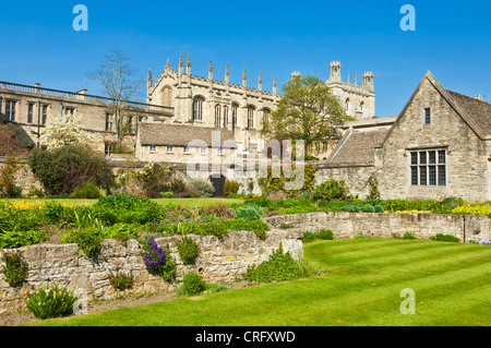 Oxford University Christ Church Cathedral and war Memorial Gardens Christ Church CollegeUniversity City of Oxford Oxfordshire England GB Europe Stockfoto