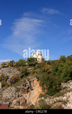 Senken Sie, Kirche, Kloster Ostrog, Montenegro Stockfoto