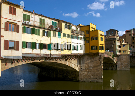 Ponte Vecchio-Florenz-Italien Stockfoto