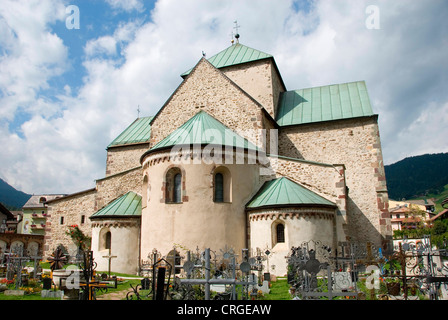 Kirche San Candido, Italien, Trentino-Suedtirol Innichen Stockfoto