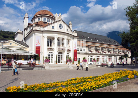 Kurhaus, Italien, Trentino-Suedtirol-Meran Stockfoto