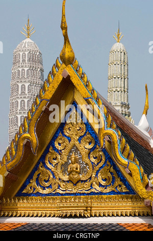 Wat Phra Kaeo, Thailand, Bangkok Stockfoto