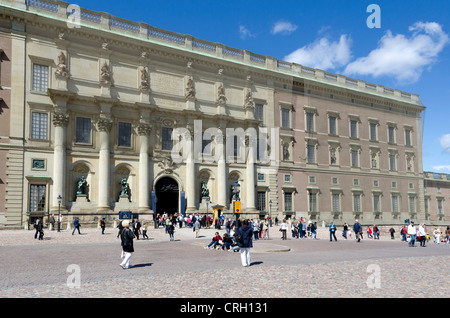 Königlicher Palast, Stockholm, Schweden Stockfoto