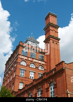 Cook Street Brauerei jetzt Deva Zentrum in Salford Manchester UK Stockfoto