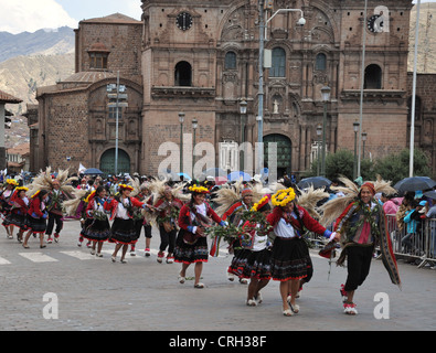 Fiesta - Cusco Stockfoto