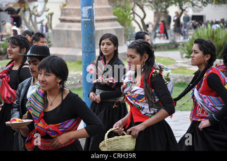 Fiesta - Cusco, Peru Stockfoto