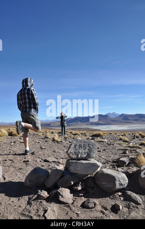 Valle de Rocas - Bolivien Stockfoto