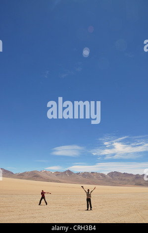 Valle de Rocas - Bolivien Stockfoto