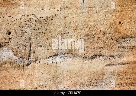 Große Kalkstein (Ronda Rock in Andalusien, Spanien) gut als Textur oder Hintergrund. Stockfoto