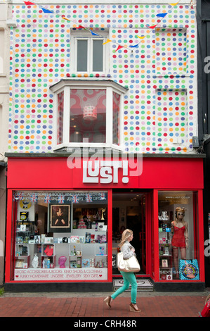 Sydney Street, North Laine, Brighton, East Sussex. Stockfoto