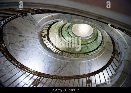 Der Oberste Gerichtshof der Vereinigten Staaten Wendeltreppe Stockfoto