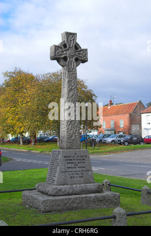 Kriegerdenkmal am Burnham Market, Norfolk, England Stockfoto