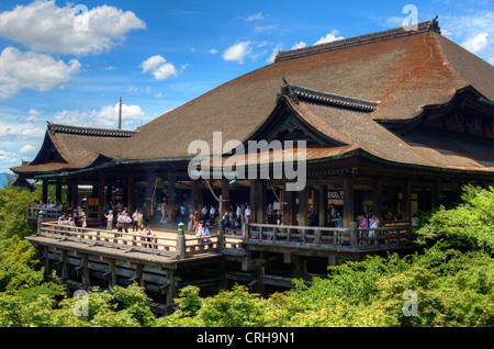 Kiyomizu-Dera-Tempel in Kyoto, Japan. Stockfoto