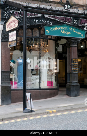 Westminster shopping Arcade, Parliament Street, Harrogate Stockfoto