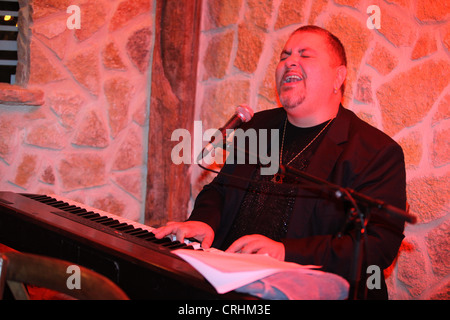 Arkadi Duchin ein israelische Singer-Songwriter und Musikproduzent. Stockfoto