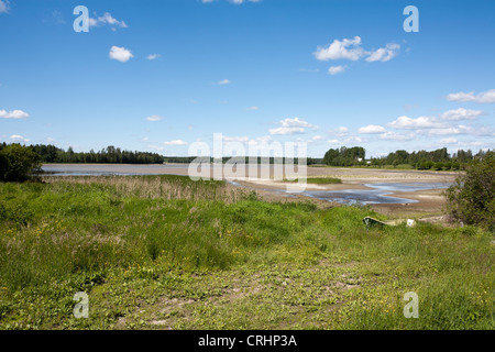 See-Restaurierung, Haapajärvi Lappeenranta, Finnland Stockfoto