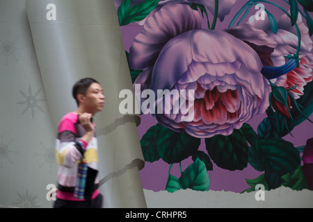 Im modernen und gehobenen Sanlitun Einkaufsviertel, in Peking, China. Stockfoto