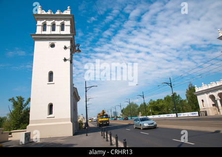 Die meisten Poniatowskiego Poniatowski-Brücke-Srodmiescie Warschau Polen Mitteleuropa Stockfoto